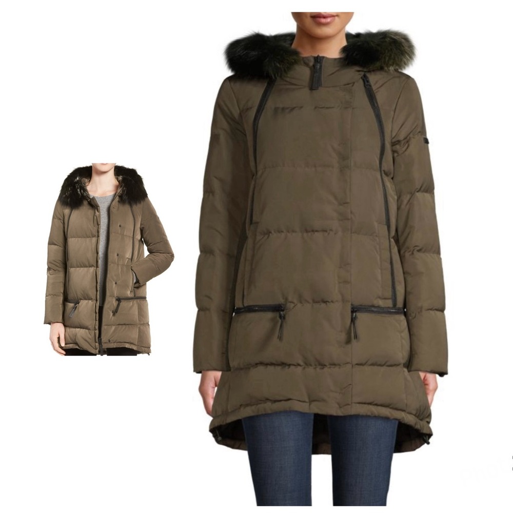 Derek Lam down fur jacket